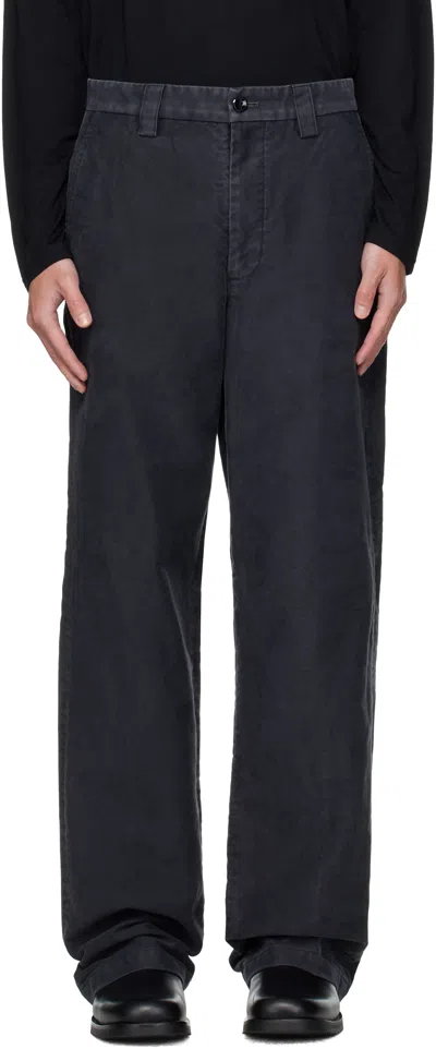 Ouat Black New Trousers In Black