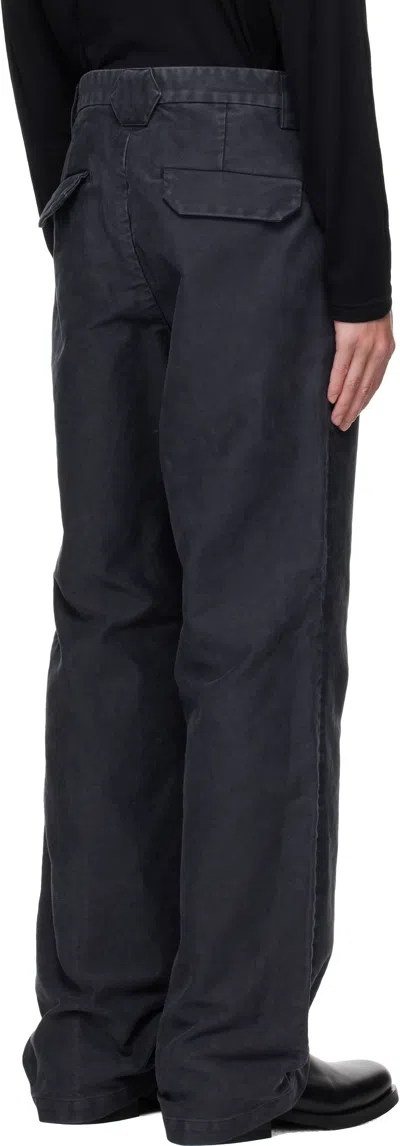 Ouat Black New Trousers In Black