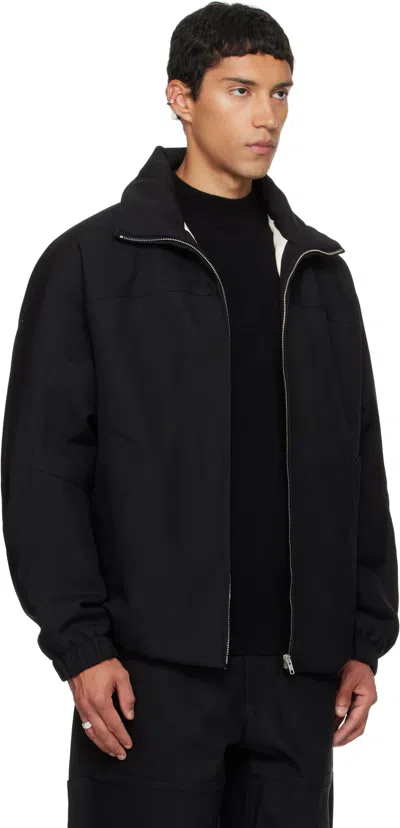 Mordecai Barakuta Wool Casual Jacket In Black
