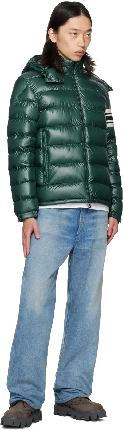 Moncler Peak City Lace-up Boots In Leather In Multi
