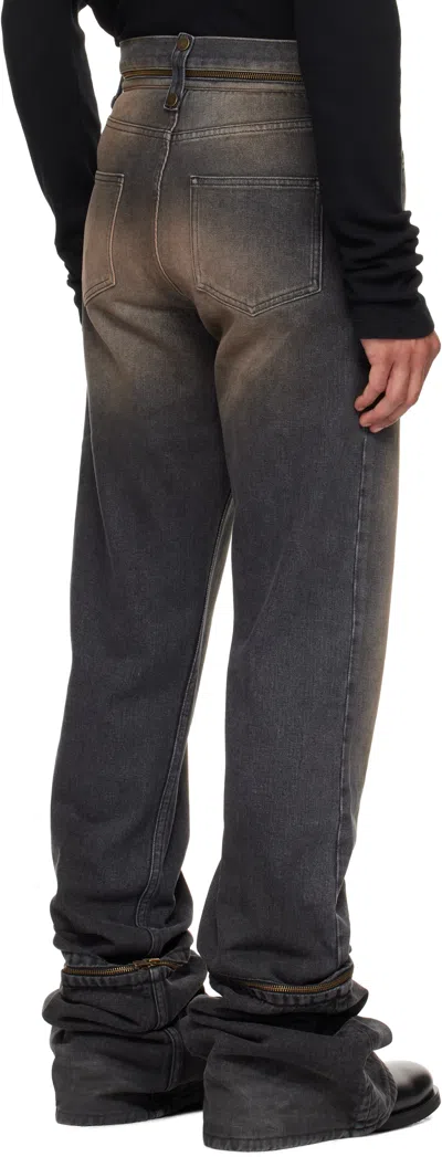 Egonlab Fitted Jeans In Black