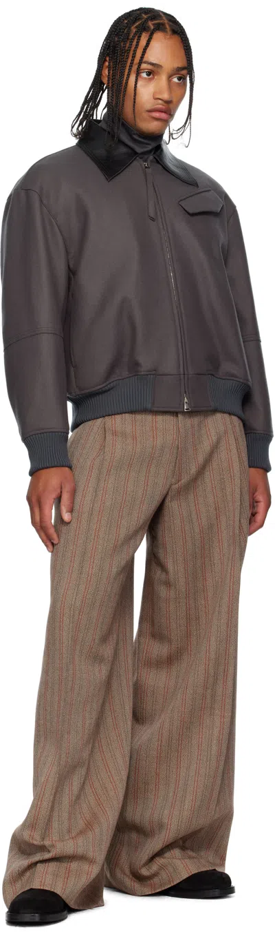 Dries Van Noten Black Zip Boots In Multi