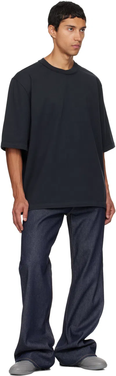 Camiel Fortgens Navy Big T-shirt In Blue