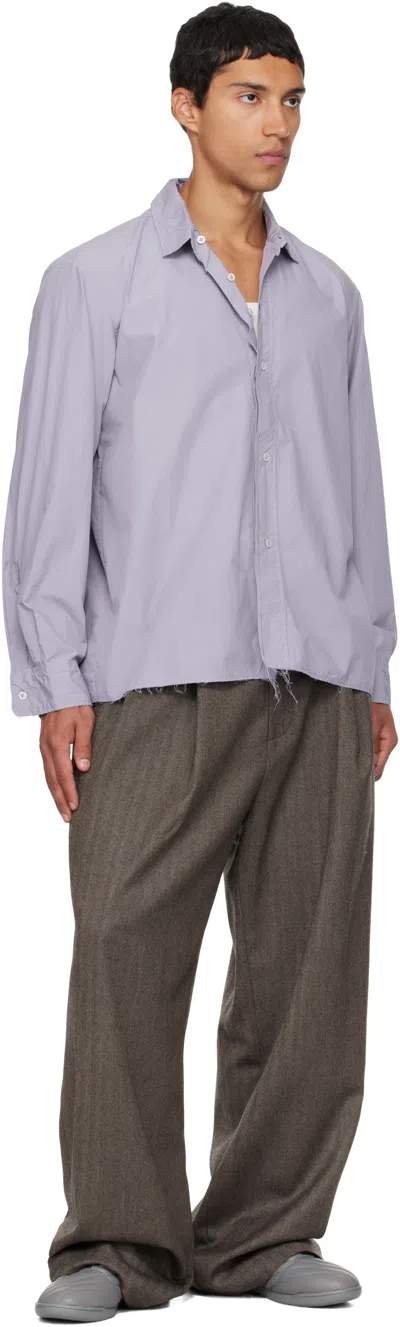 Camiel Fortgens Purple Folded Shirt In Purple