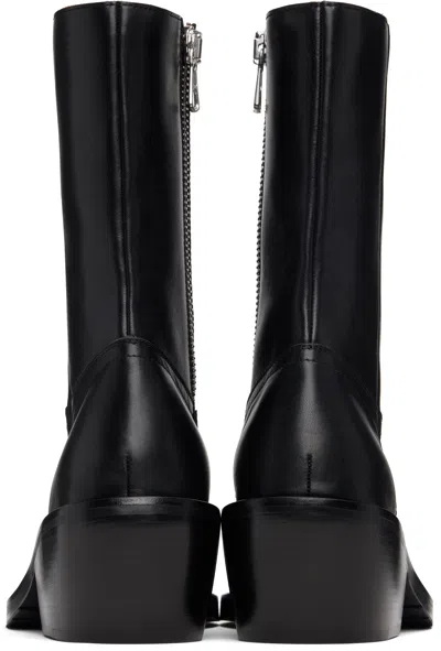 Dries Van Noten Square Toe Ankle Boots In Multi