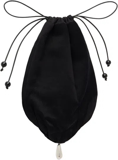 Sophie Buhai Black Teardrop Pouch In Black