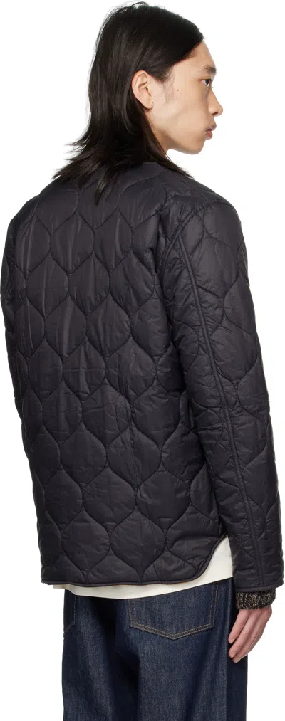 Barbour Re-engineered Utility Liddesdale Quilted Jacket In Black