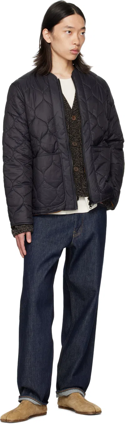 Barbour Re-engineered Utility Liddesdale Quilted Jacket In Black