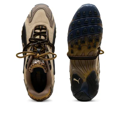 Puma Animal Print Trainers In Brown