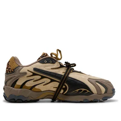 Puma Animal Print Trainers In Brown