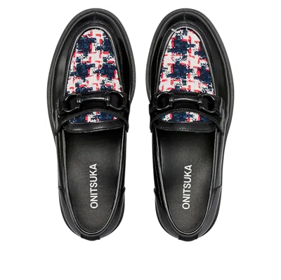 Onitsuka Tiger The Onitsuka Bit Loafer 'black Classic Red' In Multi