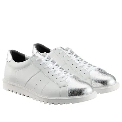 Onitsuka Tiger Court-t 'white Silver' In Multi