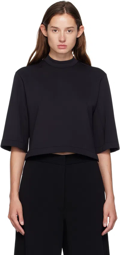 Moncler Genius Moncler X Ee72 By Edward Enninful Neoprene T-shirt In Black