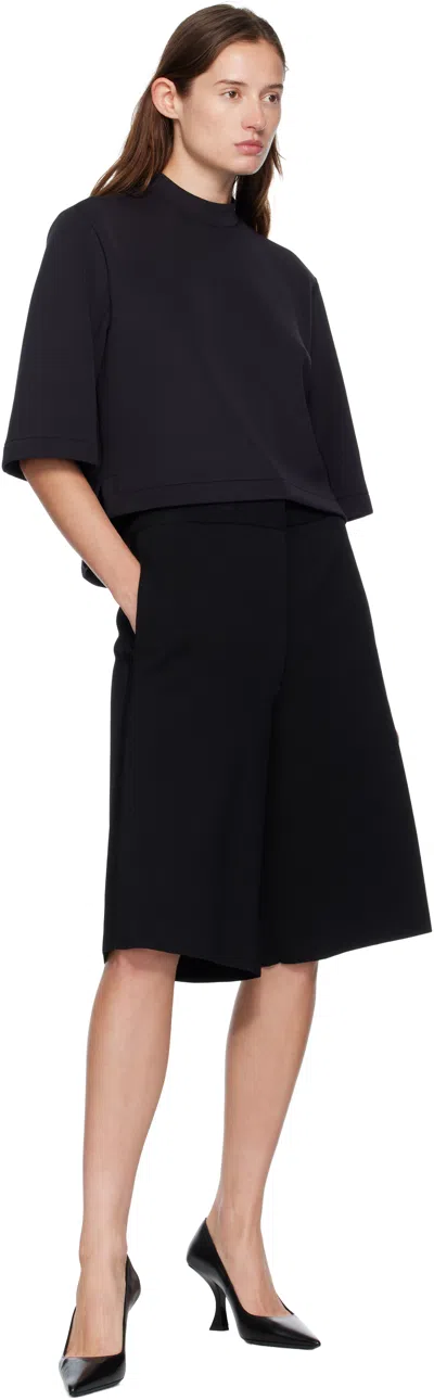 Moncler Genius Moncler X Ee72 By Edward Enninful Neoprene T-shirt In Black