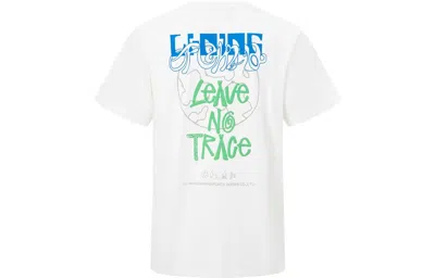 Li-ning Leave No Trace Graphic T-shirt 'white' In Multi