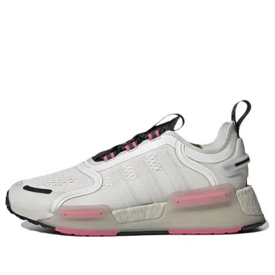 Adidas Originals (gs) Adidas Nmd_r1 V3 'white Pulse Magenta' In Multi