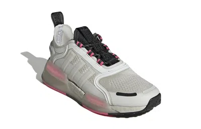 Adidas Originals (gs) Adidas Nmd_r1 V3 'white Pulse Magenta' In Multi