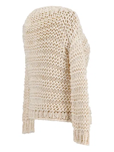 Pre-owned Fabiana Filippi Knitted Jumper In Neutral