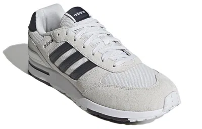 Adidas Originals Adidas Neo Run 80s Sneakers 'carbon Shadow Maroon' In Multi