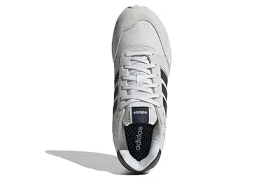 Adidas Originals Adidas Neo Run 80s Sneakers 'carbon Shadow Maroon' In Multi