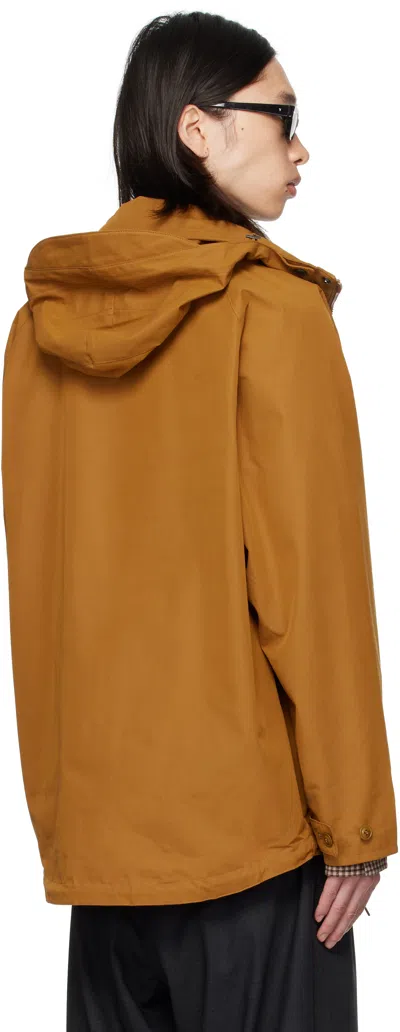 Barbour Tan Re-engineered Wading Spey Showerproof Jacket In Brown