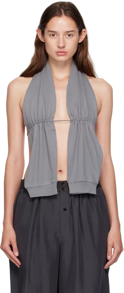 Gimaguas Gray Momo Top In Gray