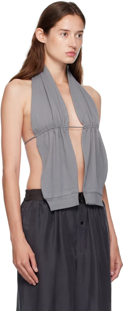 Gimaguas Gray Momo Top In Gray