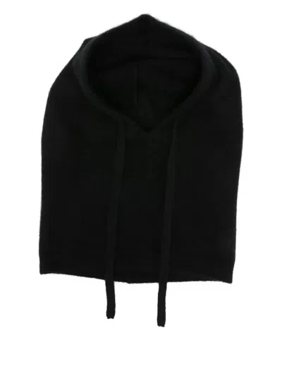 P.a.r.o.s.h Brushed-effect Balaclava In Black