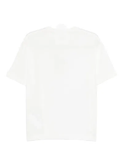 C.p. Company Logo-print T-shirt In White