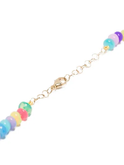 Jia Jia Jumbo Rainbow Beaded Necklace In Blue