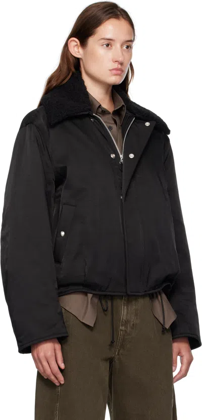 Our Legacy Black Ace Bomber Jacket In Black