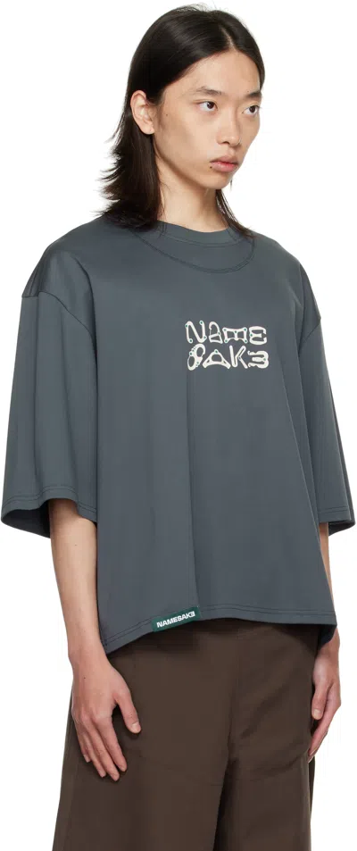 Namesake Blue Mayo Oversized Carabiner T-shirt