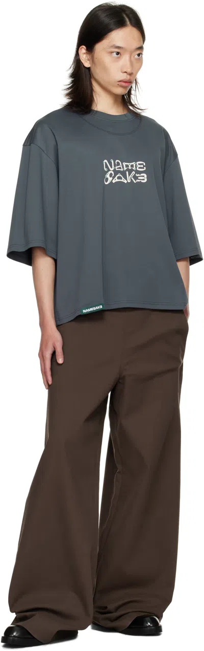 Namesake Blue Mayo Oversized Carabiner T-shirt