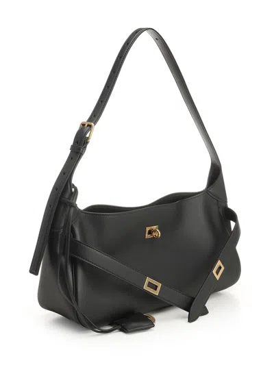 Balenciaga Bel Air Shoulder Bags Black In Black