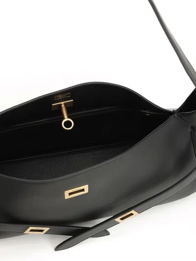 Balenciaga Bel Air Shoulder Bags Black In Black