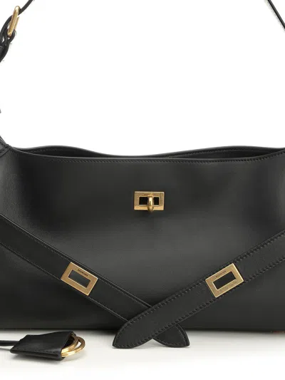 Balenciaga Bel Air Shoulder Bags Black In Black