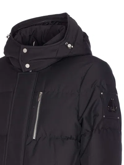 Moose Knuckles Cloud 3q Down Jacket In Black