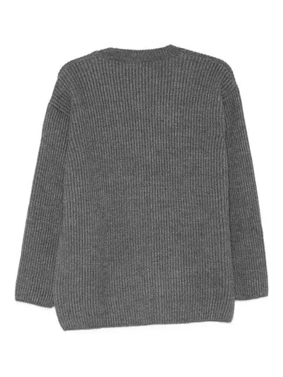 Msgm Cardigan In Gray