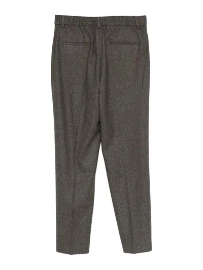 Incotex Tailored Trousers With Pockets And Loops In Gray