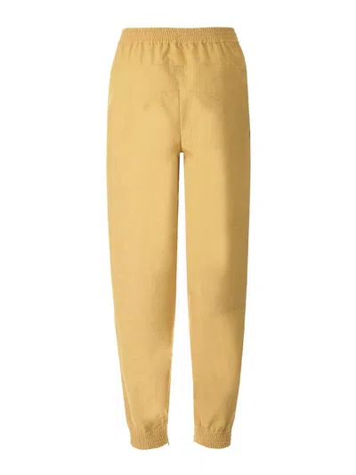 Loewe Elasticated Trousers In Yellow
