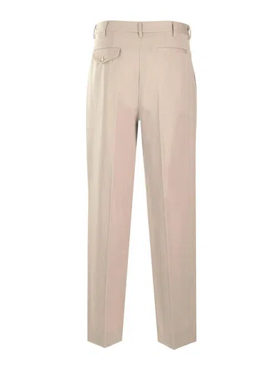 Magliano Trouser Double Pleats In Neutral