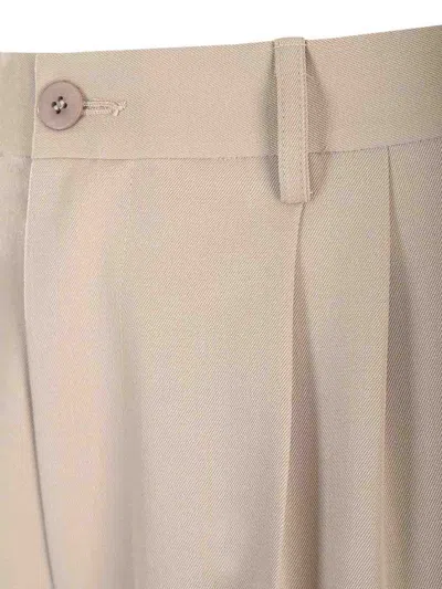 Magliano Trouser Double Pleats In Neutral