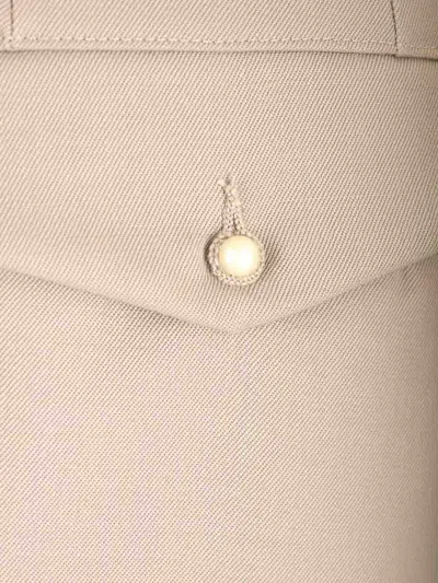 Magliano Trouser Double Pleats In Neutral