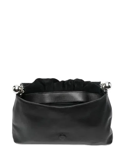 Isabel Marant Bolton Pouch Leather Shoulder Bag In Black