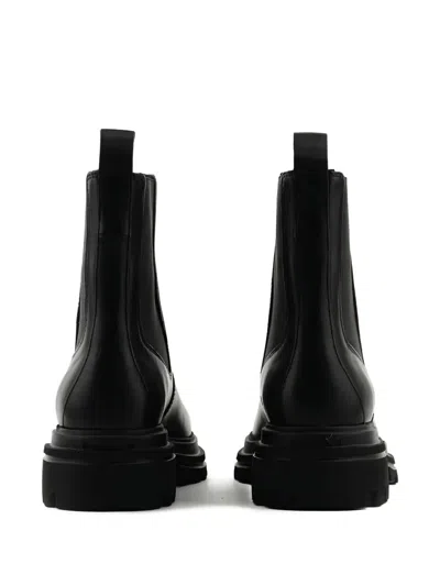 Hogan H674 Ankle Boot With Elastic Inserts And Robust Sole In Multi