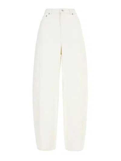 Givenchy Cocoon Denim Pants Clothing In White