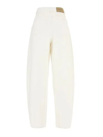 Givenchy Cocoon Denim Pants Clothing In White
