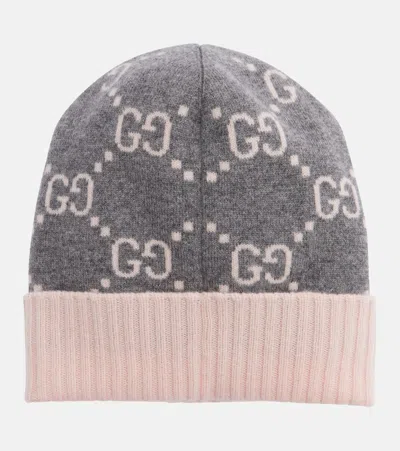Gucci Stylish Hat With Ribbed Trim And Turn-up Brim In Multi