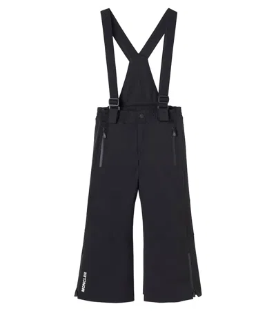 Moncler Da Sci Ski Salopettes In Black