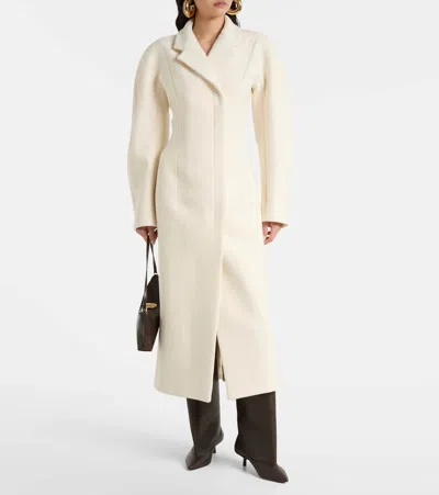 Jacquemus Brown Smooth Leather Wide The High Tourni Boots In Brown